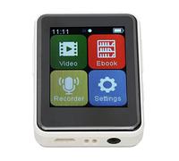 Cryfokt HiFi MP3 Player with Bluetooth 5.0 Full Touchscreen and Multi Format Support for Students 1.8 Inch Portable Metal Body (64GB Memory Card)