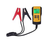 Cryfokt High-Accuracy LCD Car System Battery Analyzer for 12V Battery, Portable Electrical Tester for Car Owners Yellow