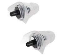 Cryfokt High Fidelity Noise Reduction Earplugs for Drummers and Concert Goers, 27dB Hearing Protection Made of Soft Silicone (Black)
