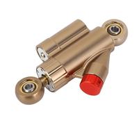 Cryfokt High Grade Motorcycle Steering Damper Stabilizer Control for Improved Cornering Stability Lightweight Aluminum Alloy (Gold)