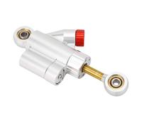 Cryfokt High Grade Motorcycle Steering Damper Stabilizer Control for Improved Cornering Stability Lightweight Aluminum Alloy (Silver)