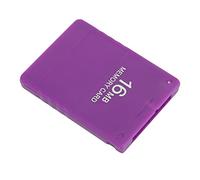 Cryfokt High Speed Game Memory Card 16MB Memory Save Card for 2, Durable ABS Material, Portable Game for (Purple)