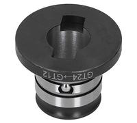 Cryfokt High Speed Steel Tapping Collet Adapter for CNC Lathe Milling Machines, Anti-Overload Protection, Convenient Installation for Drilling and Tapping Processes, Long Service Life for DIY