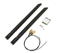 Cryfokt High Speed Wireless Card BT5.2 NGFF M2 Interface Antenna Connecting Cable for Computer Accessories, Easy Plug and Play Setup (Single Card Cable Antenna)