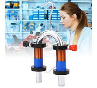 Cryfokt Horseshoe Electromagnet Teaching Equipment, Lightweight and Durable U Shaped Solenoid for Science Experiments and Laboratory Supplies