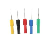 Cryfokt HT307A Automotive Oscilloscope Probe Pins Set, and Small Diameter for Small Gauge Wires, Recoverable Design, Banana Plug for Oscilloscope, Suitable for Automotive Diagnosis and Testing