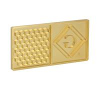 Cryfokt Ice Cube Stamp for Cocktails Modern Design Elegant Imprint for Home