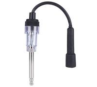 Cryfokt Ignition Coil Tester Accurate Durable Spark Plug Tester for All Cars Plastic Stainless Steel 1 Unit