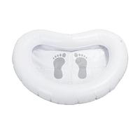 Cryfokt Inflatable Swimming Pool Foot Bath Basin with Pump Large Capacity Easy Inflatable for Adults and Kids Portable Size for Camping Travel PVC Material