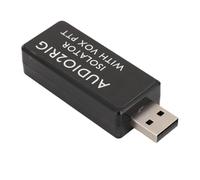 Cryfokt Integrated USB Digital Modes Interface High Grade for Amateur Radio WSJT-X, FlDigi for Wins, IOS, Plug and Play 3.5mm Jack Lightweight ABSSize 1 X Digital Mode Interface