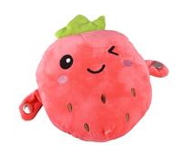 Cryfokt Interactive Music Beat Piano Plush Toy, Fruit Shape (Strawberry)