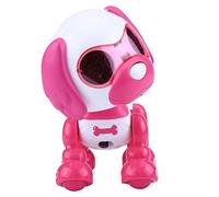 Cryfokt Interactive Smart Robot Puppy Dog with LED Lights and Recording Capability for Educational Fun for Children (Rose Red)