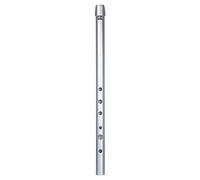 Cryfokt Irish Tin Whistle Classic 6 Holes Music Instrument for Beginners and Intermediates - Key of D, Aluminum Alloy 11.53" (Key of C)