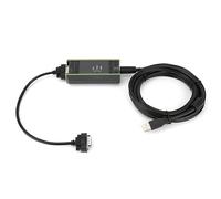 Cryfokt Isolated Programming Cable for S7-200 300 400 Series PLC, PVC Material, High-Speed Transmission, Suitable for Professional Technicians