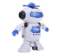 Cryfokt Kid-Friendly 360° Rotatable Robot Toy with Music and Dance Functions for Children