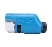 Cryfokt Kids Portable High Definition Mini Microscope for Students, Ideal for Outdoor Activities, Robust ABS Material, 2 AAA Batteries, Suitable for Middle School Students (Blue)
