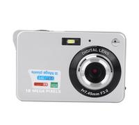 Cryfokt Kids Toy Video Camera with Built-in Microphone, Auto Turn On/Off, Various Scenes for Children (Silver)