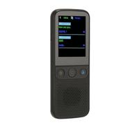 Cryfokt Language Translator Device, AI Voice Translator with 2.4 Inch Touch Screen, Real Time Two Way Translation Supports 138 Languages, Offline Translation, for Travel Business (Black)