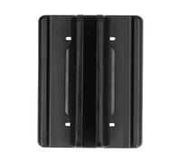 Cryfokt Laptop Bracket Durable Vertical Stand for Convenient Family Use Black Plastic Material (single opening)