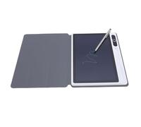 Cryfokt LCD Writing Tablet, Reusable Digital Drawing Pad with Smart Lock Screen and Erase, Stainless Steel Pen Included, for Business Meetings and Daily Note Taking (Black)