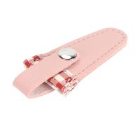 Cryfokt Leather Scissors Sheath Durable Protector Cover for Quilting and Embroidery 1pc PU Material 7.4x3.2x1cm (Wine Red 16.34 X 6.69 X 0.39in)