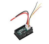 Cryfokt LED Digital Current Voltmeter High Accuracy Measurement Dual Display for DC Power Supplies, Electric Vehicles ABS Material (10A)