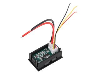 Cryfokt LED Digital Current Voltmeter High Accuracy Measurement Dual Display for DC Power Supplies, Electric Vehicles ABS Material (10A)