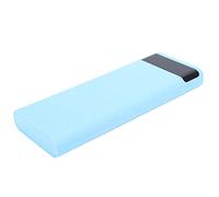 Cryfokt Lightweight 8 X Battery Storage Box DIY Portable Power Bank with Indicator Display for Real-time Monitoring, Fast Charging (Blue)