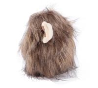 Cryfokt Lion Mane Wig for Cat One Size Fits All Lion Hair Cat Costume for Funny and Adorable Moments (Hood S 8.9 X 1.5in)