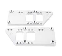 Cryfokt LS Engine Mounts Billet Aluminum Swap Kit, Durable Engine Swap Plates for Chevelle Camaro, Adjustable Positions, 100%