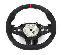 Cryfokt M-tri Stitching Steering Wheel 32302462910 for Z4 G29 M3 G80 M4 G82 G83, Premium Suede and Leather Material, Stylish Addition to Enhance Racing Feel (Red Alignment Mark)