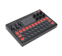 Cryfokt M9 Sound Card Set with Stable Signal for Live Streaming, Professional Hall Adjustment, 3.5mm Interface, for Vocal Software