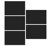 Cryfokt Magnetic Paper A4 Flexible Magnet for Inkjet Printer, Pack of 5 Sheets