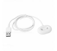 Cryfokt Magnetic Watch Charger for, USB 2.0 Dock (White) | Portable Charging Dock Cable, ABS + PVC Material, Short Circuit , Horizontal Layout, for Home Car Travel
