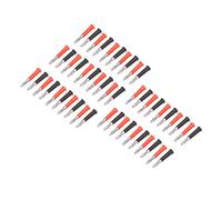 Cryfokt Male Banana Connector Resistant Welding Type Plug Pack for 4mm Bananas Socket, +25 Pcs for Suitable for Speaker Devices