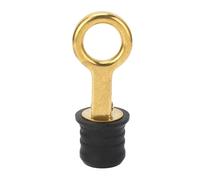 Cryfokt Marine Brass Screw Type Compression Drain Plug for Boats 2 Pcs and Practical Tool (1-1/4 inch)