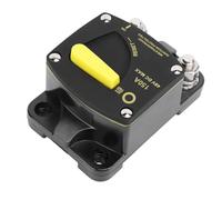 Cryfokt Marine Circuit Breaker Automatic Reset 12V to 48V DC for Solar Systems RVs Durable ABS Material (150A)