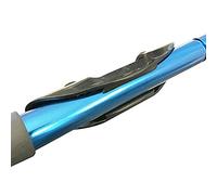 Cryfokt Marine Durable Plastic Kayak Oars Keeper 1 Set for Boat Paddle Clip Holder, Easy to Install and Use, Suitable for All Types of Kayaks, Perfect for Securing on Boats and 15 * 3.4cm Black