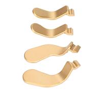 Cryfokt Metal Paddles, 4pcs Interchangeable Controller Paddles Fine Workmanship for One Elite Controller (Gold)