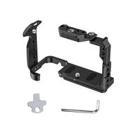 Cryfokt Metal Protective Camera Cage with Arrow Storage Case for Secure Installation and Enhanced Accessibility for Social Media Content Creation Aluminum 5.7 X 2.6 X 4in