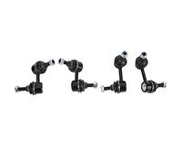 Cryfokt Metal Stabilizer Bar Links, 4pcs Sway Bar End Links for Improved