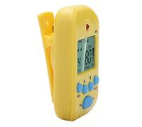 Cryfokt Metronome, Not Easy to Damage the Adjustable Intervals Tempo of Digital Beating, for Lovers of Guitar Instruments Professional Beginners (Yellow color)