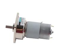 Cryfokt Micro DC Geared Motor High Torque Low Noise for Installation Gear Motor Made of Metal for Reducing Friction, Large Torque for DIY Robot Project (300 rpm)