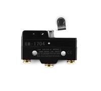 Cryfokt Micro Limit Switch Small Stroke Momentary Switch for Electronics Projects - Snap Action Design, 1Pc (Bei BM-1704)