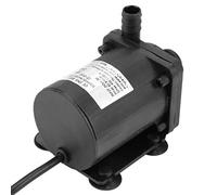 Cryfokt Mini Brushless DC Water Pump High Efficiency 24V for Solar Water Heater Fish Tank Resin Seal 16mm Inlet 10mm Outlet