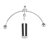 Cryfokt Mini Newton's Cradle Balance Ball Physics Toy, Educational Science Device for Office and Stress Relief, Suitable for Office