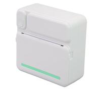 Cryfokt Mini Thermal Printer, Portable Type C Rechargeable Cute Design APP Photo Printer for Journal (Green)