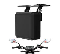 Cryfokt Motorcycle Blind Spot Detection System, 60GHz Millimeter Wave 1 Transmitter 2 Receivers Sensor with 120° Wide Angle 50m Range, Audio Visual Alert for Motorcycle E-Bike