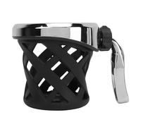 Cryfokt Motorcycle Cup Holder Rugged Lightweight Practical for Gold Wing Tour DCT Airbag Drinking Accessories Aluminum 1 Piece (Silver)