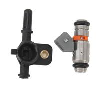 Cryfokt Motorcycle Fuel Injector IWP182 Enhanced Performance Engine Fuel Injector for Sr Max Atlantic Sport City, Durable Material